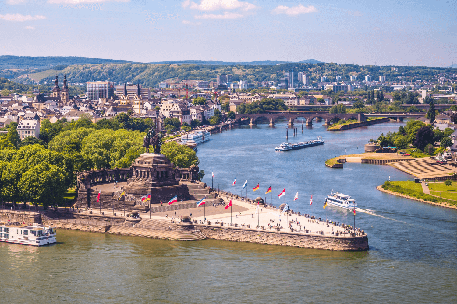 La Moselle, le Rhin et leurs trésors